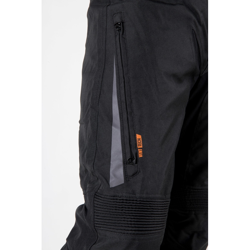 Pantalon de moto Ozone Vulcan Black Extended
