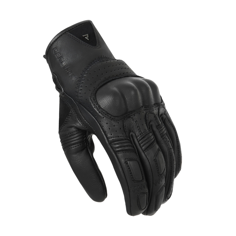 Gants moto Rebelhorn Thug II noir perforé