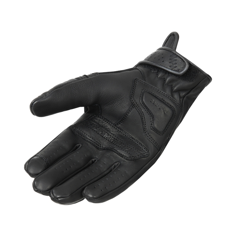 Gants moto Rebelhorn Thug II noir perforé