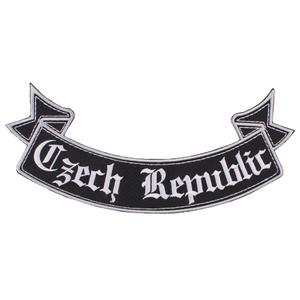 Écusson République tchèque ruban bas