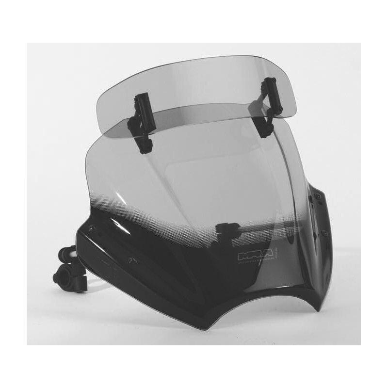 Plexi pour MRA-Vario pour vélos nus + kit de montage