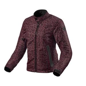 Veste de moto Revit Shade H2O pour femme Rouge