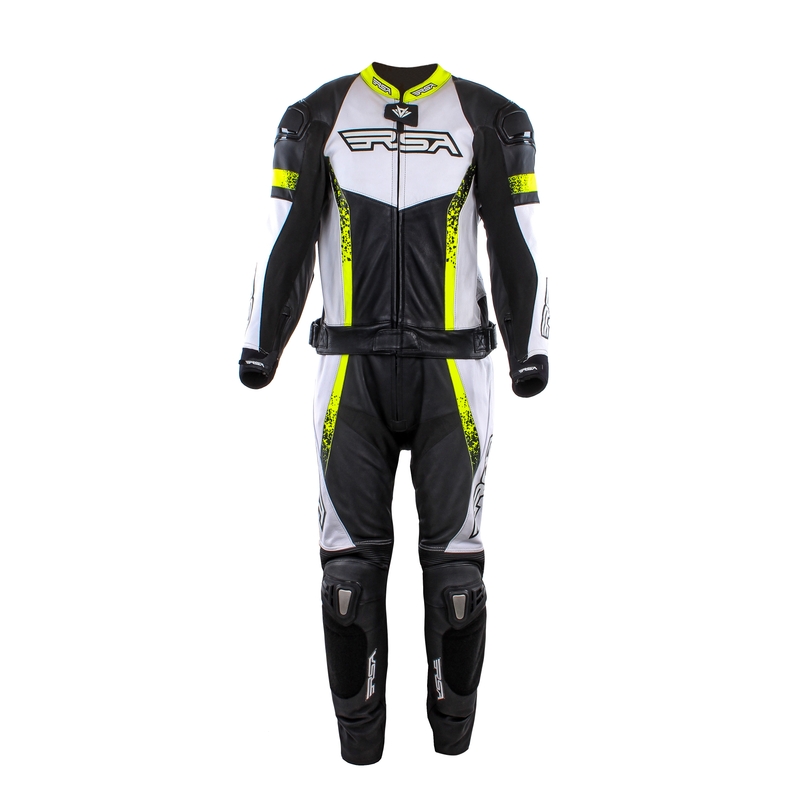 Pánská kombinéza RSA Impola II černo-bílo-fluo-žlutá výprodej