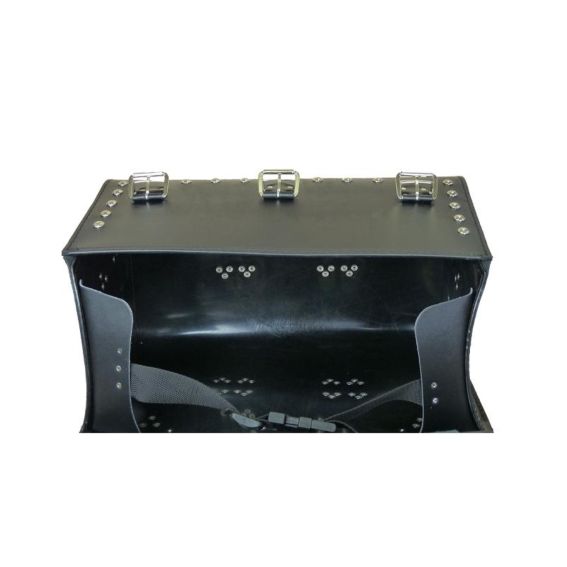 Mallette de moto en cuir Chopper RSA-17B