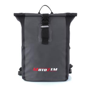 Sac à dos étanche MotoZem noir-gris