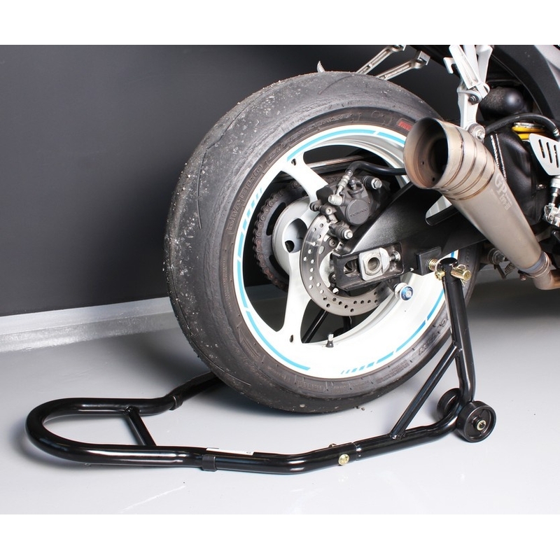 Béquille arrière pour moto R-TOOL avec roues