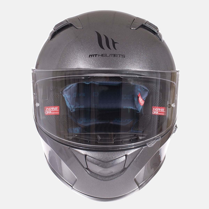 Casque moto intégral MT Kre SV Titanium soldes