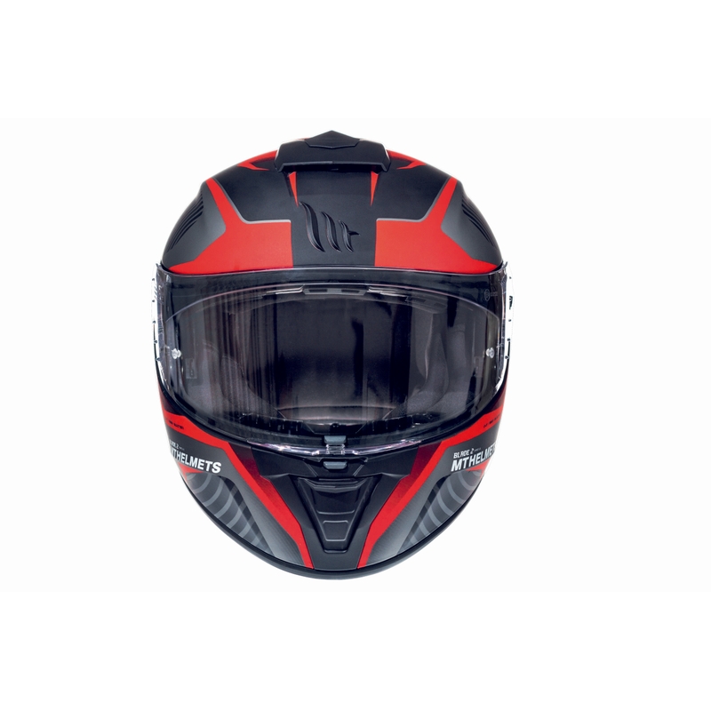Integrální přilba na motorku MT Blade 2 SV Blaster černá matná-červená