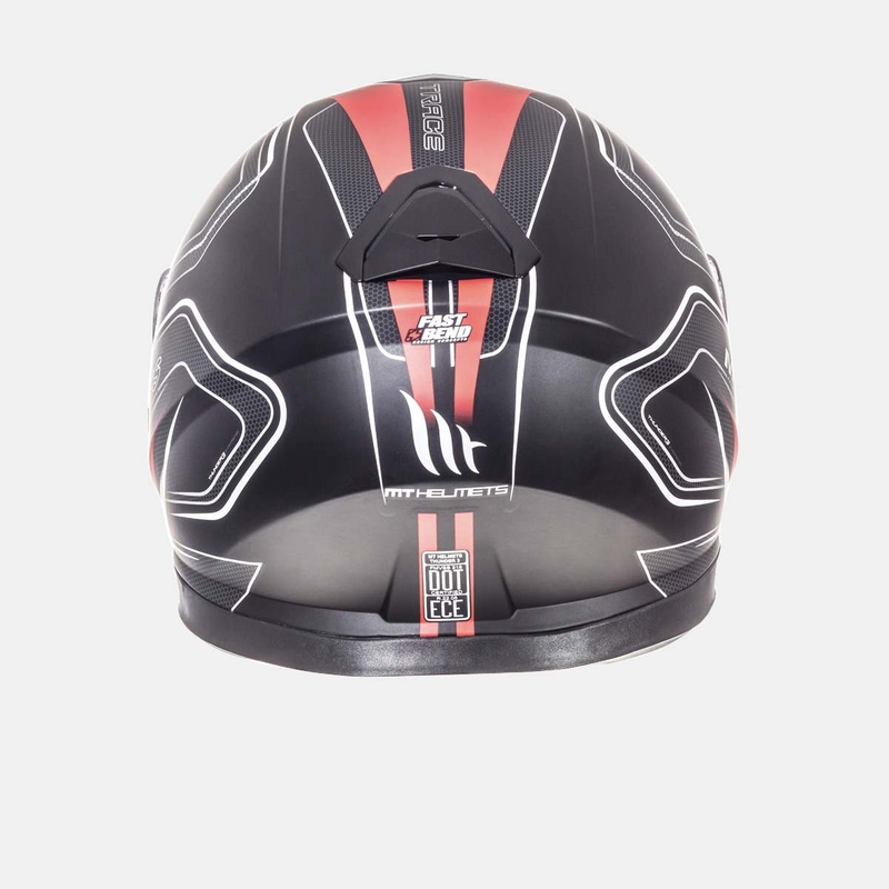Integrální přilba na motorku MT Thunder 3 SV Trace černá matná-červená