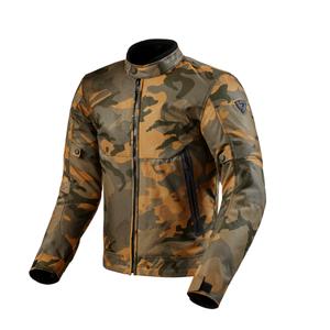 Veste de moto Revit Shade H2O camo-green