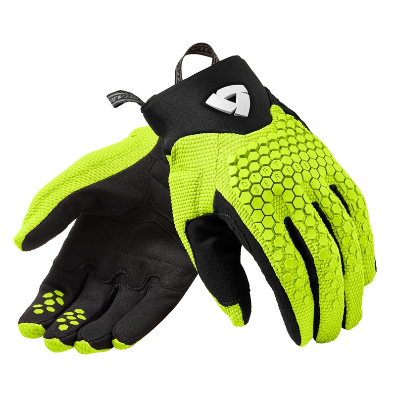 Gants moto Revit Massif jaune fluo