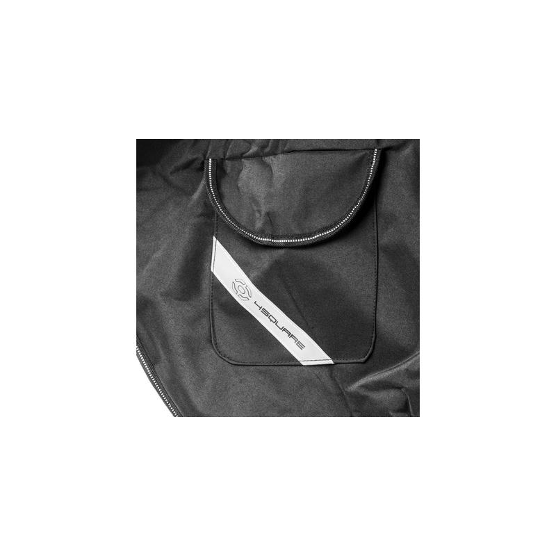 NOX/4SQUARE couvre-pieds étanche noir bas