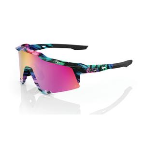 Lunettes de soleil 100% SPEEDCRAFT Peter Sagan LE Soft multicolore (verre violet)