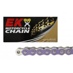 QX-kroužkový řetěz OEM kvality EK 530 MVXZ 112 L fialová
