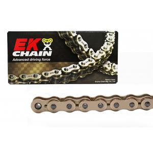NX-kroužkový řetěz převyšující OEM kvalitu EK 520 ZVX3 112 L Gold/Gold