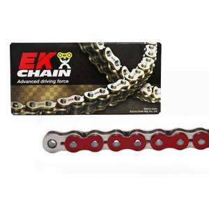 Motokrosový řetěz EK 520 MRD7 120 L Red/Silver