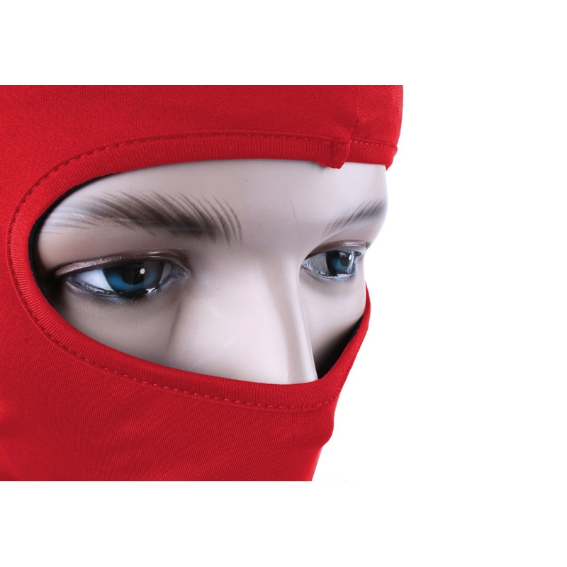 Cagoule de casque MotoZem rouge