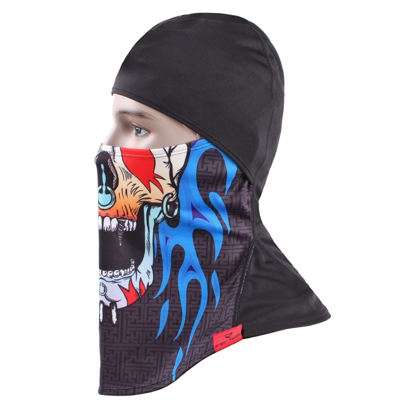 Coiffe de casque Street Racer Crazy