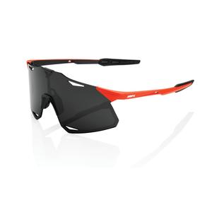 Lunettes de soleil 100% HYPERCRAFT Matte Oxyfire noir-rouge (verre fumé)