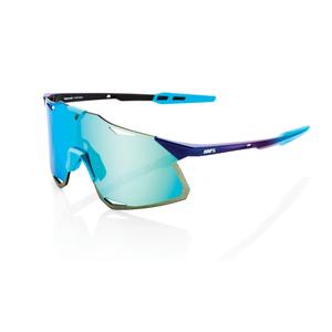 Lunettes de soleil 100% HYPERCRAFT Matte Metallic Into the Fade blue (blue chrome glass)
