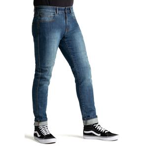 BROGER California blue motorcycle jeans soldes