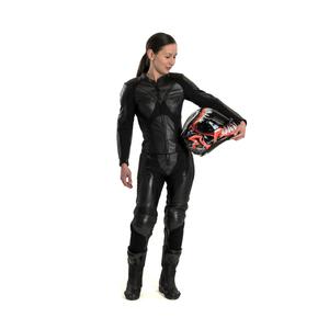 Combinaison moto femme Rebelhorn Rebel noir