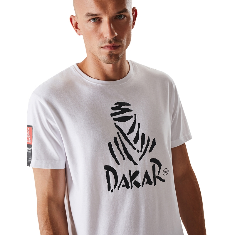 Triko DAKAR Sport bílé
