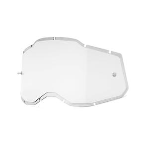 Plexi 100% injecté Racecraft 2/Accuri 2/Strata 2 transparent (anti-buée)