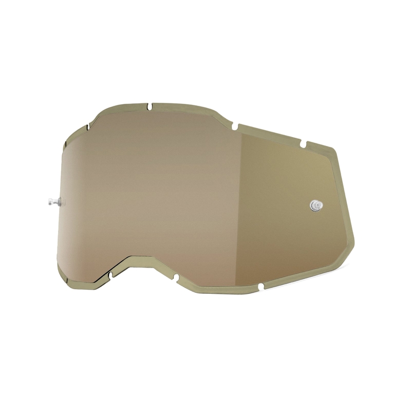 Plexi 100% injecté Racecraft 2/Accuri 2/Strata 2 olive (Anti-fog)