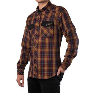 BROGER Chemise moto caramel Alaska soldes