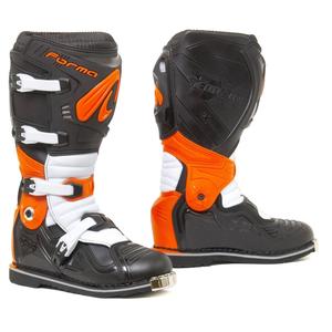 Bottes de moto Forma Terrain Evolution TX noir-orange-blanc