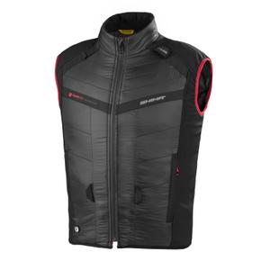 Gilet Shima Powerheat noir-rouge
