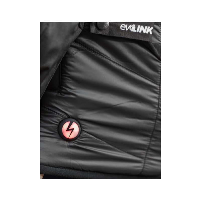 Gilet Shima Powerheat noir-rouge