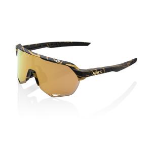 Lunettes de soleil 100% S2 Peter Sagan LE Metallic Golg Flake black-gold (HIPER gold glass)
