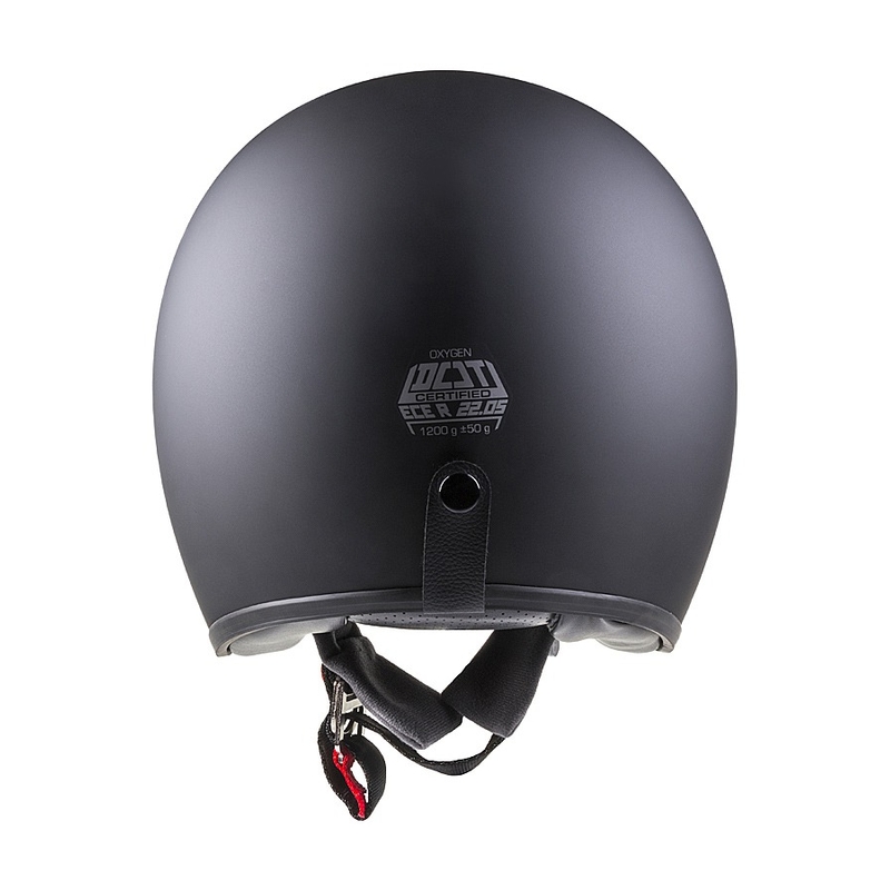 Casque moto ouvert Cassida Oxygen noir mat