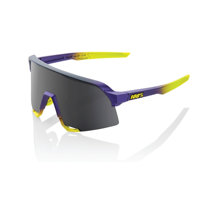 Lunettes de soleil 100% S3 Matte Metallic Digital Bright (Smoked Glass)