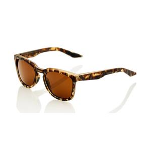 Lunettes de soleil 100% HUDSON Soft Tact Havana brown (bronze lenses)