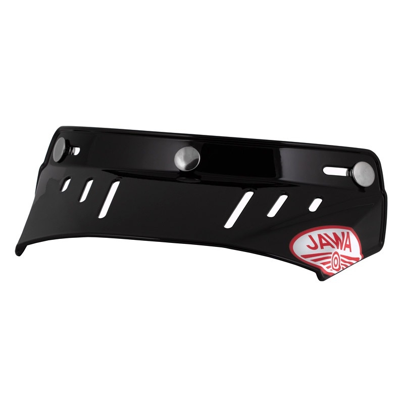 Visière plate pour casques Cassida Oxygen Jawa noir