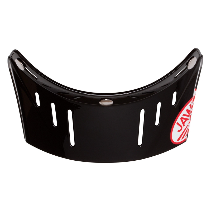 Visière plate pour casques Cassida Oxygen Jawa noir
