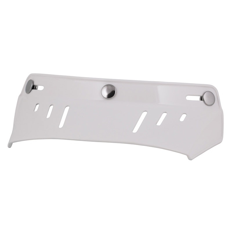 Visière plate pour casque Cassida Oxygen blanc soldes