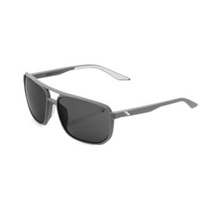 Lunettes de soleil 100% KONNOR gris (verres noirs)