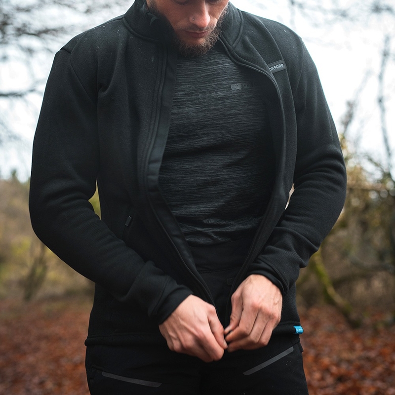 Oxford Advanced Base Layer T-Shirt thermique noir-gris - Manches longues