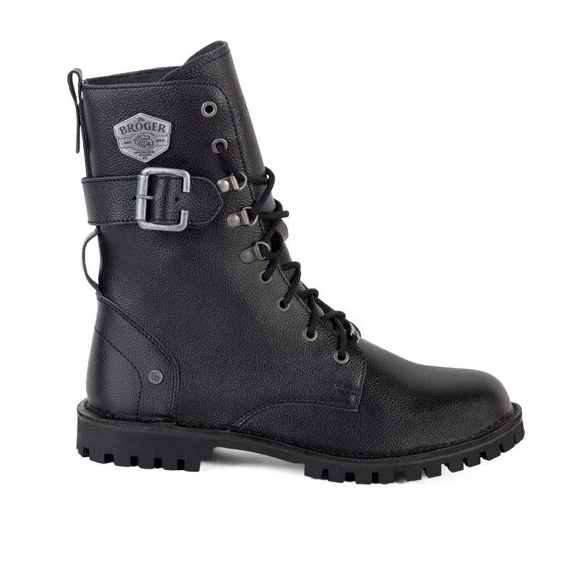 Bottes de moto BROGER OHIO noir soldes