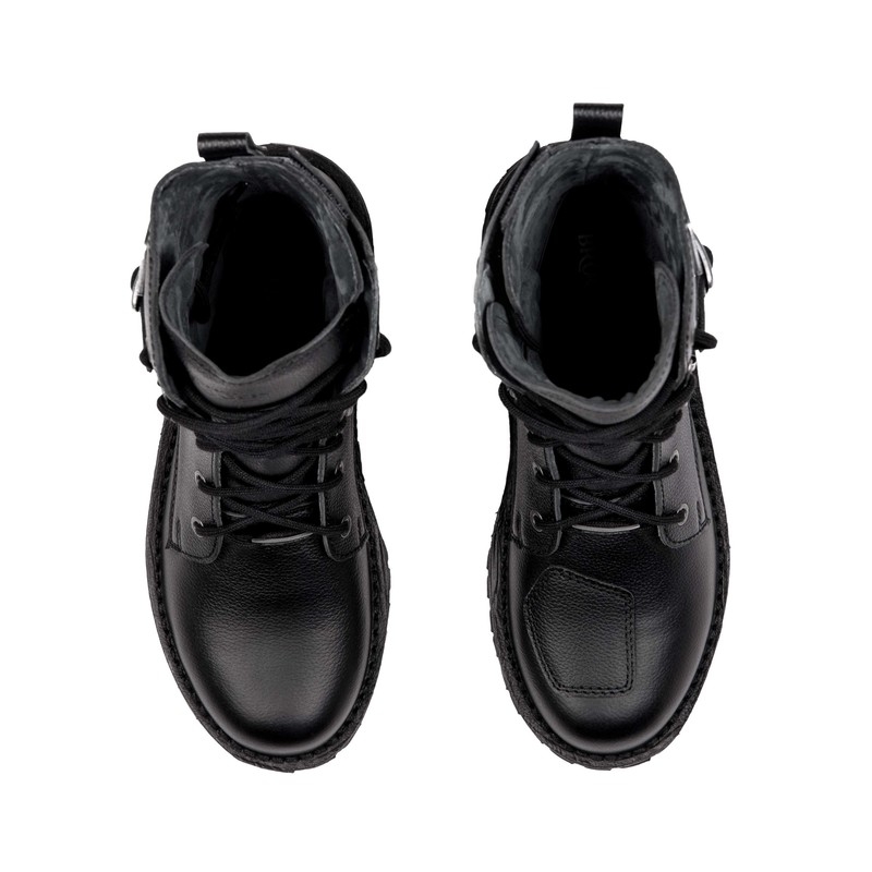 Bottes de moto BROGER OHIO noir soldes