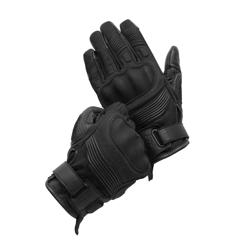 BROGER Gants moto Ohio noir soldes