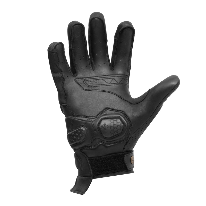 BROGER Gants moto Ohio noir soldes