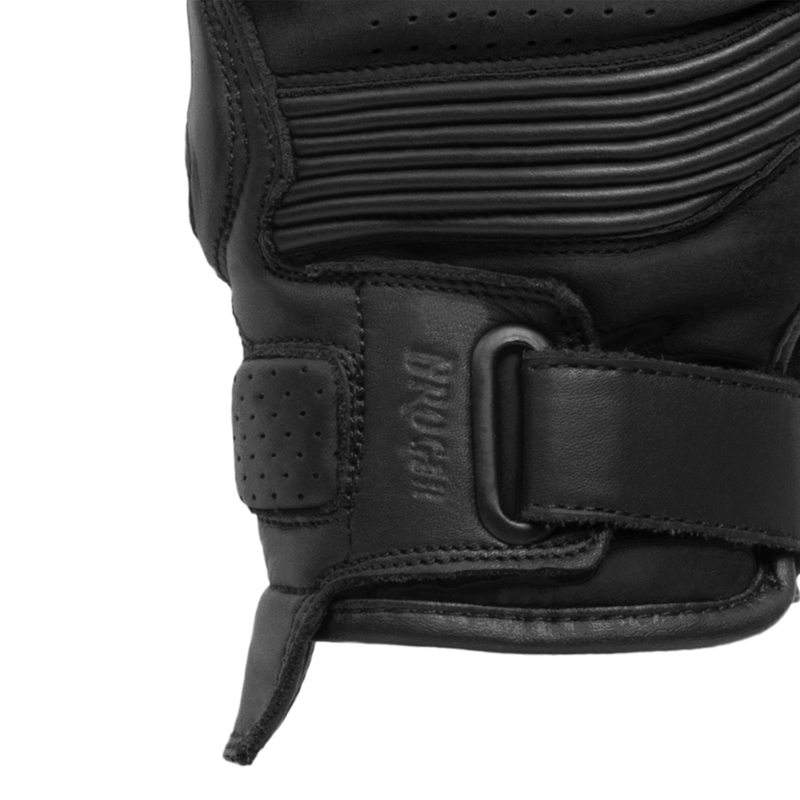 BROGER Gants moto Ohio noir soldes