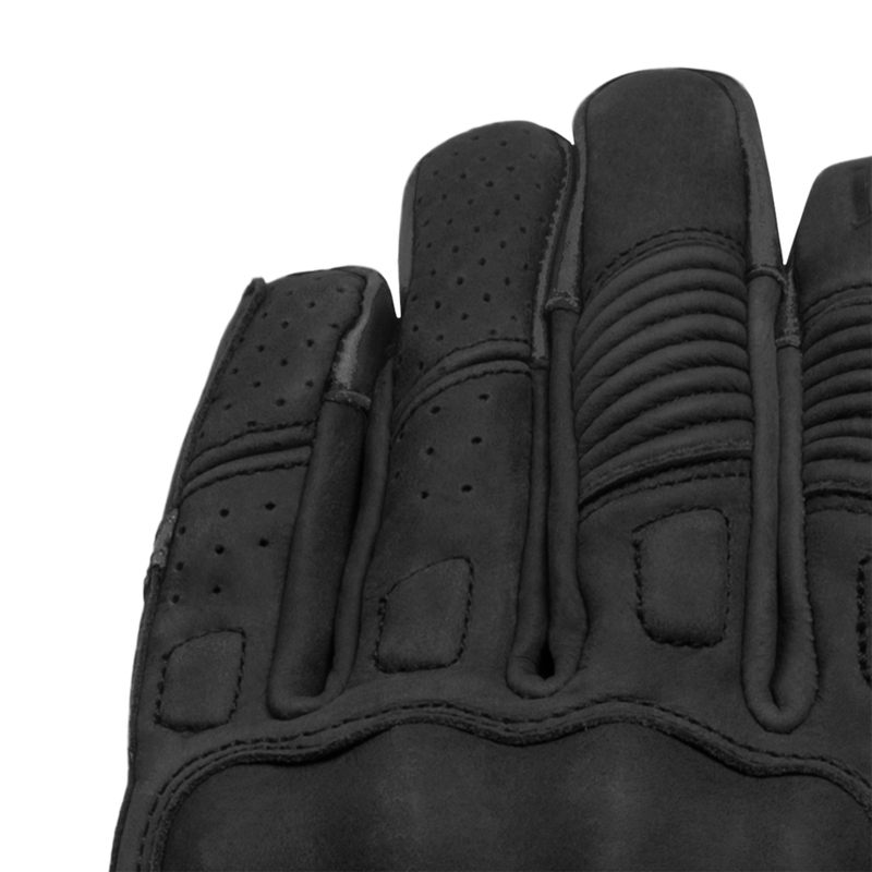 BROGER Gants moto Ohio noir soldes