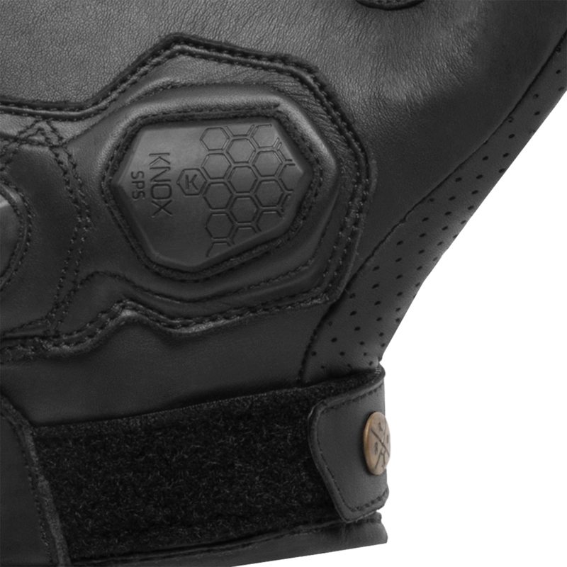 BROGER Gants moto Ohio noir soldes