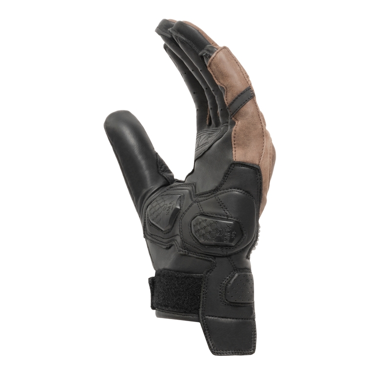 Gants moto femme BROGER Ohio vintage marron soldes